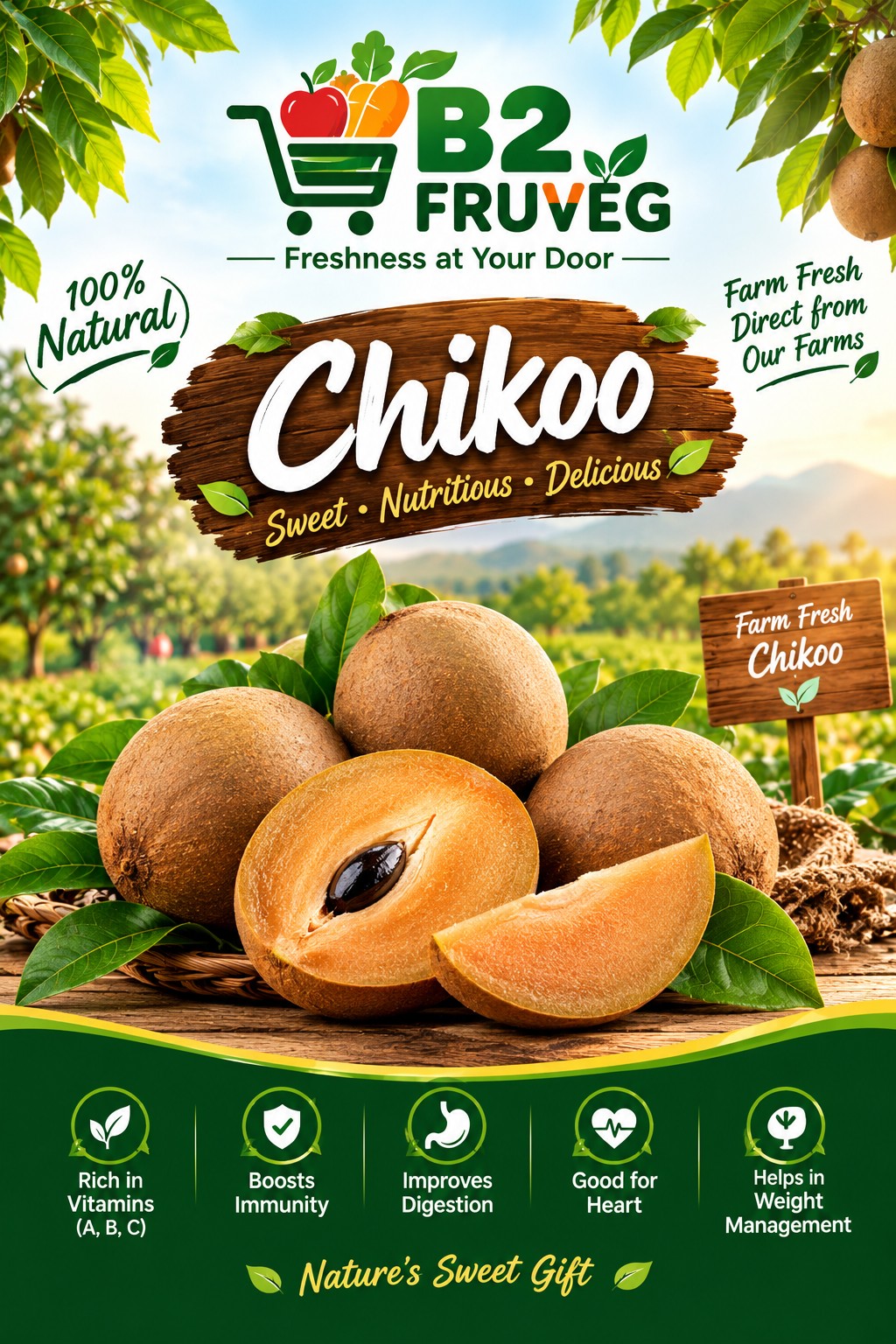 Chikoo, photo 1 of 2